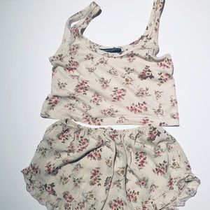 BRANDY MELVILLE PAJAMA SET-SHORTS AND TANK
